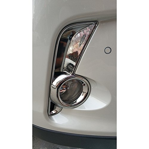 Beautost Fit For Toyota New Highlander 2018 2019 Chrome Front Fog Light Lamp Cover Trims