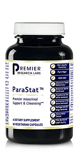 Parastat TM Vegan 120 VCaps / 2 Bottles Intestinal Cleansing Formula by Premier Quantum Research Labs