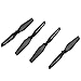 Original Main Blade Propellers CW CCW Props Propellers Guards for VISUO XS809 XS809HC XS809HW XS809W Drone Replacement Accessories RC Quadcopter Spare Parts 8 Pack Black