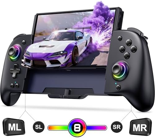 Amazon.com: Dobe TNS-1125 Black&White Switch Controller for