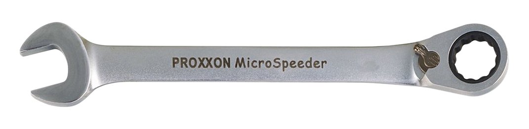 Proxxon Single Ratchet Wrench MicroSpeeder with Reverse Lever 18 mm