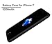 LIAM iPhone 7 Battery Case, Phone Charger Case, Extended Rechargeable Portable Power Bank, 5200mAh battery for iPhone 7 (4.7’’), Black
