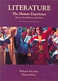 Literature : Human Experience Shorter, Abcarian and Klotz, 0312115202
