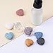 Essential Oil Lava Stone Diffuser Necklace, CELESTIA Tree of Life Heart Aromatherapy Locket Pendant with 7 Reusable Coloured Lava Stones - 24