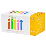 Care Touch Multi Colored Twist Top Lancets 30 Gauge, 300 Lancets (Health and Beauty)