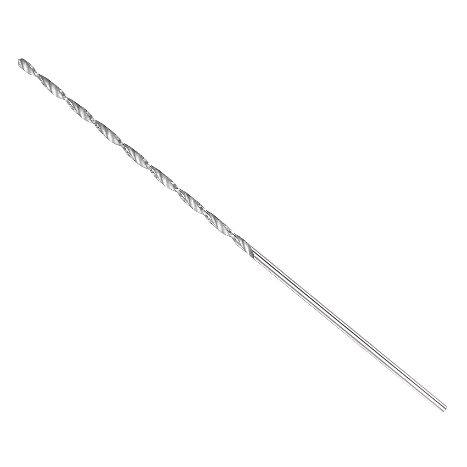 CoCud Solid Carbide Drill Bits, 1mm Diameter, K35 Tungsten Carbide Straight Shank Twist Drill Bits - (Applications: for Stainless Steel Alloy), 1-Piece