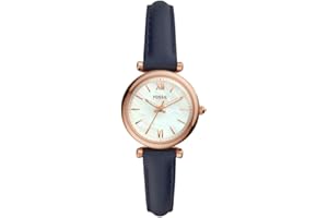 Fossil Women's Carlie Quartz Stainless Steel Three-Hand Watch