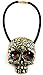 cuhair Girl Women Retro 2pcs Skull Hair Accessories Elastic Ties Plastic Hair Rope Fashion Hair Headband Ponytail Holders Hair Tie Assorted Hair Accessories
