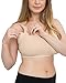 Kindred Bravely Sublime Seamless & Wireless Nursing Bra, Maternity & Postpartum (Beige, Large)
