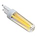 Bogao G9 LED Bulb Dimmable 4 Watt 360-400LM Warm White 2700K Bi-pin Base 4x Filament COB LED Chandelier Lamp AC110V (Pack of 4)
