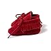R&V Unisex Infant Baby Boys' Girls' Moccasins Soft Sole Tassels Prewalker Anti-Slip Toddler Shoes (M:6~12 Months, Bandage Red)