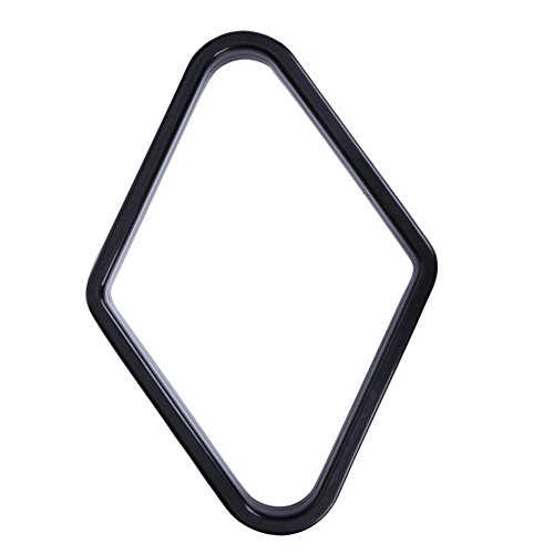 ttnight Billiards 9 Ball Pool Table Triangle Rack Heavy Duty Black Plastic