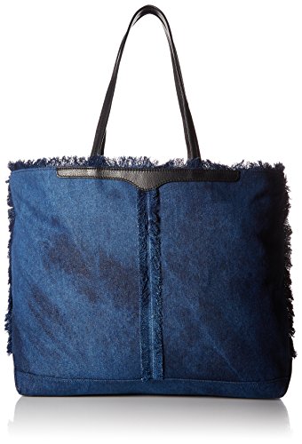 rebecca minkoff hc36edmt83 กระเป๋าผ้าเดนิม(denim) กระเป๋าสะพายไหล่(tote)