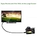Get It Home Premium High Speed Micro HDMI to DVI Cable Male-Male (6 ft / 1.8 m) for HD Quality Video Transmission