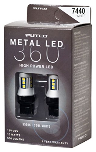 Putco Lighting 347440W-360 Metal LED Bulb