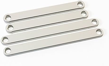 Silver Aluminum Camber Arms for Traxxas Rustler and Stampede 2WD