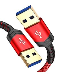 JSAUX - Cable USB 3.0 A a USB macho (2 unidades)