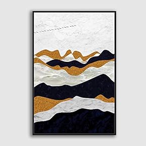 SIGNFORD Framed Canvas Home Artwork Decoration Abstract Scenery...