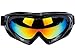 MOTINE Outdoor Sports Ski Goggles,UV Protection Windproof Ski Glasses for CS Army Tactical Military,Snowmobile,Bicycle,Motorcycle