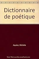 Dictionnaire de poetique 2253063622 Book Cover