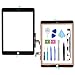 T Phael Black Digitizer Repair Kit for 2017 iPad 9.7(A1822, A1823)/ iPad 5 iPad Air 1st Touch Screen Digitizer Replacement (Without Home Button) with Tools + PreInstalled Adhesive