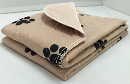 2-24x24 WASHABLE reusable Dog Puppy Training Wee Wee Pee Pads Underpads