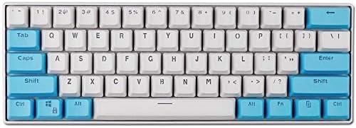 Taide 61 Key ANSI Layout OEM Profile PBT Thick Keycaps for 60% Mechanical Keyboard (Color 30)