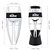 Kealive Wine Aerator with Stand , Filter , Diffuser, Pourer, Decanter, Velvet Pouch Wine Decanter Spout Essential for Red / White Wine