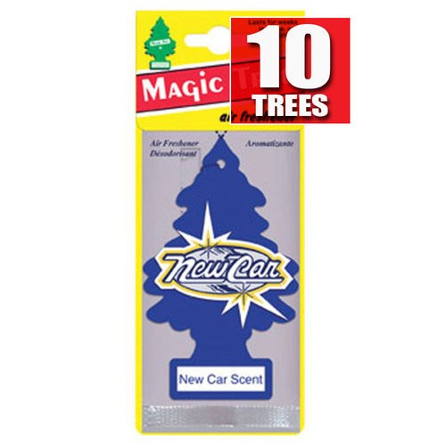MAGIC TREE "NEW CAR" AIR FRESHENER PACK OF 5 Amazon.co.uk Car & Motorbike