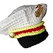 Lightbird USMC Marines Newborn Baby Photography Props,Crochet USMC Navy Sailor Boy Uniform Costume Photo Props Outfits