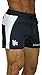 YoungLA Men's Bodybuilding Lift Shorts W/ Zipper Pockets Small NavyWhite