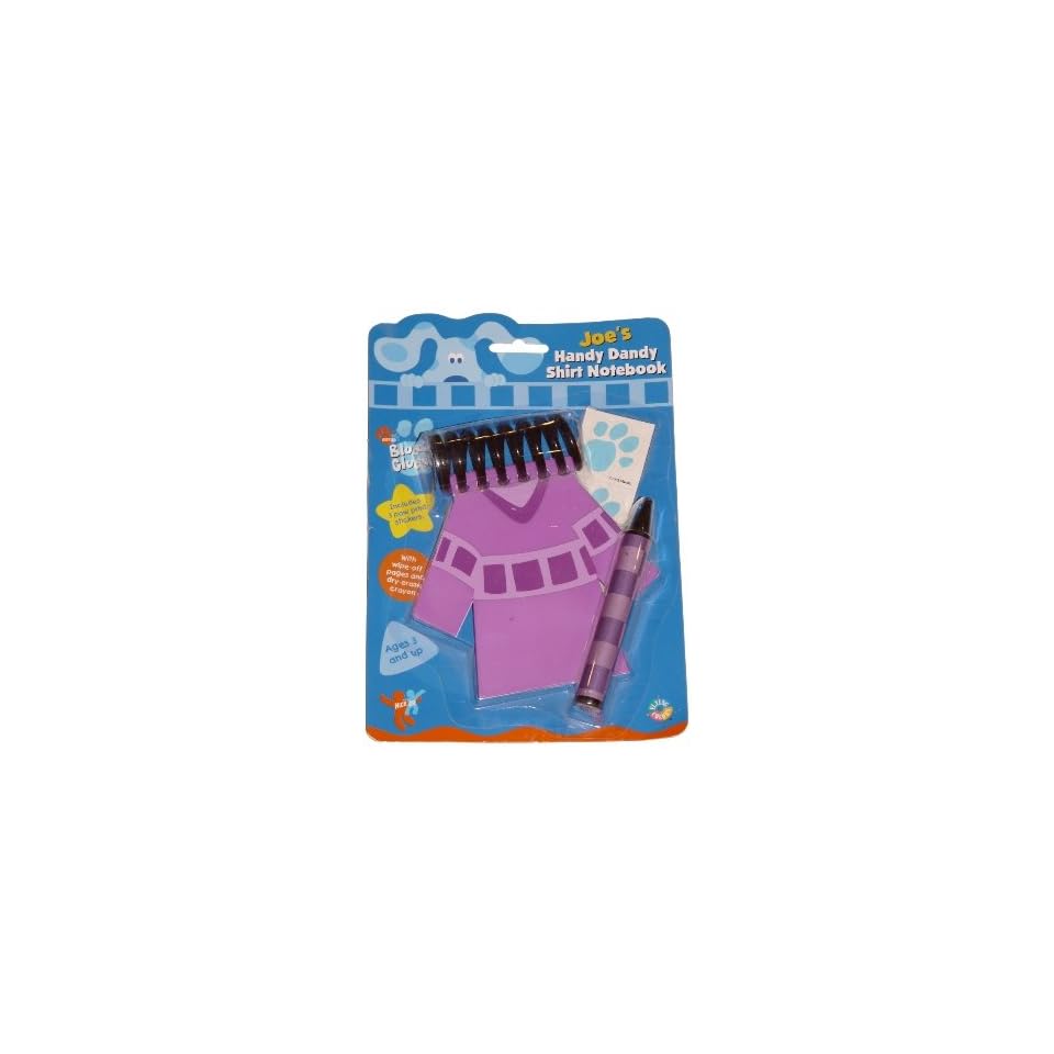 Blues Clues Handy Dandy Shirt Notebook