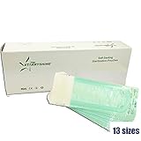 Self Seal Autoclave Sterilization Pouches | FDA Approved Sealing Bags in Many Sizes with Extra Top Notch for Easy Opening | Store & Sterilize Dental Tools, Medical Kits (3.5