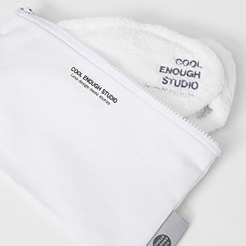 Cool Enough Studio Hair Band - The Band White - A Multi Functional Women’s Head Band Towel