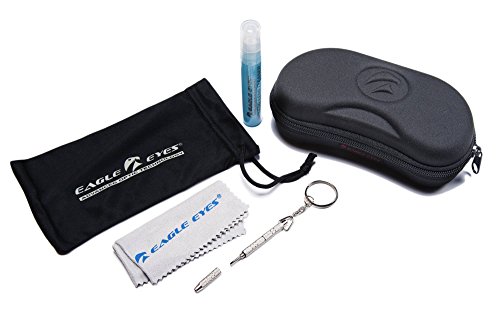 Eagle Eyes Memory Flex Aviators - Polarized Sunglasses, Gold/Gold