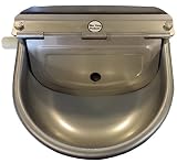 Rite Farm Products Stainless Steel Automatic Stock Waterer Horse Cattle Goat Sheep HOG Pig Lamb Livestock Drinker Bowl