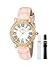 Invicta Women's 13968 Wildflower Gold-Tone Stainless Steel Watch with Two Additional Straps