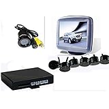 Kit Parcheggio Auto: Monitor 4.3" Da Specchietto + Telecamera Retro Con Sensori, Guida Linee - Foto 4