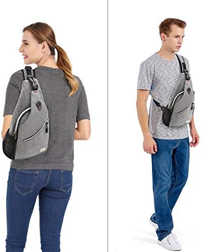 MOSISO Sling Backpack, Multipurpose Crossbody Shoulder Bag Travel Hiking Daypack 5 MOSISO Sling Backpack, Multipurpose Crossbody Shoulder Bag Travel Hiking Daypack