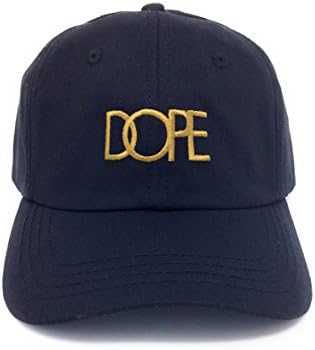 Black Dad Strapback Hat 