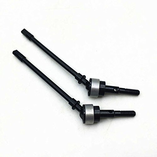 MOHERO Stainless Steel CVD Drive Shaft for 1/10 RC Crawlers Car Axial SCX10 Front Axle
