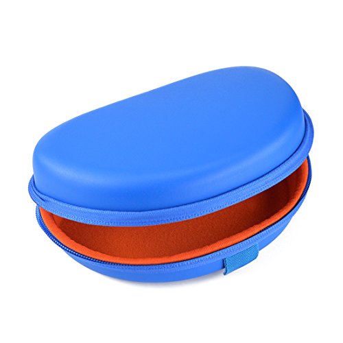 Headphones Carrying Case for Beats SOLO HD and More / Hard Shell Headset Travel Bag (Blue)