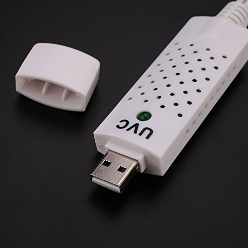 Cewaal USB 2.0 Video TV Tuner DVD AV Capture Card Converter Adapter for Win7 Win8