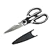Prefer Green Multi-Functional Kitchen Scissors Shears,Stainless Steel Professional Heavy Duty Kitchen Cutter with Sharp Powerful Blade and Soft Grip Handles