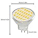 Jenyolon MR11 GU4 LED Bulb Light Lights Warm White DC/AC 12V, 3W, 30W Halogen Bulb Equivalent, 400 Lumens, 3000K, 120° Beam Angle, Kit, Landscape Bulb, LED Replacement,12 Pack