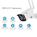 FREDI Wireless Security Camera System,720p WiFi Wireless IP Bullet Camera WiFi Surveillance Camera Outdoor(Weatherproof)