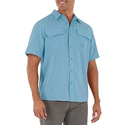 Guy Harvey Men's Short Sleeve Performance Fishing