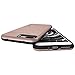 CoverON [SecureCard Series] Fit iPhone 8 Plus Case with Card Holder, iPhone 7 Plus Case, Protective Hybrid Cover with Card Slot and Kickstand Case for Apple iPhone 8 Plus/iPhone 7 Plus - Rose Gold
