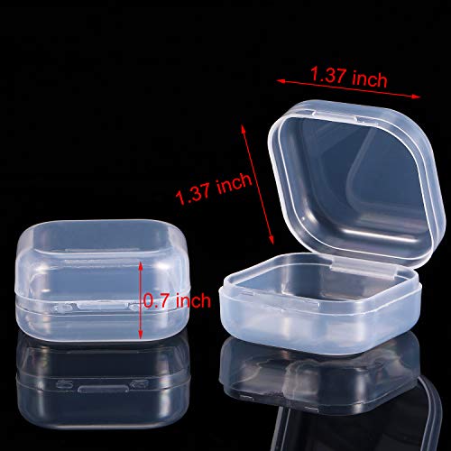 2 SATINIOR+Plastic+Storage+Containers+Hinged