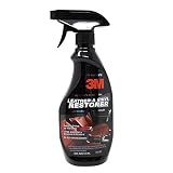 3M Leather & Vinyl Restorer, Cleans and conditions leather, vinyl, rubber and plastic surfaces, 16 fl oz.